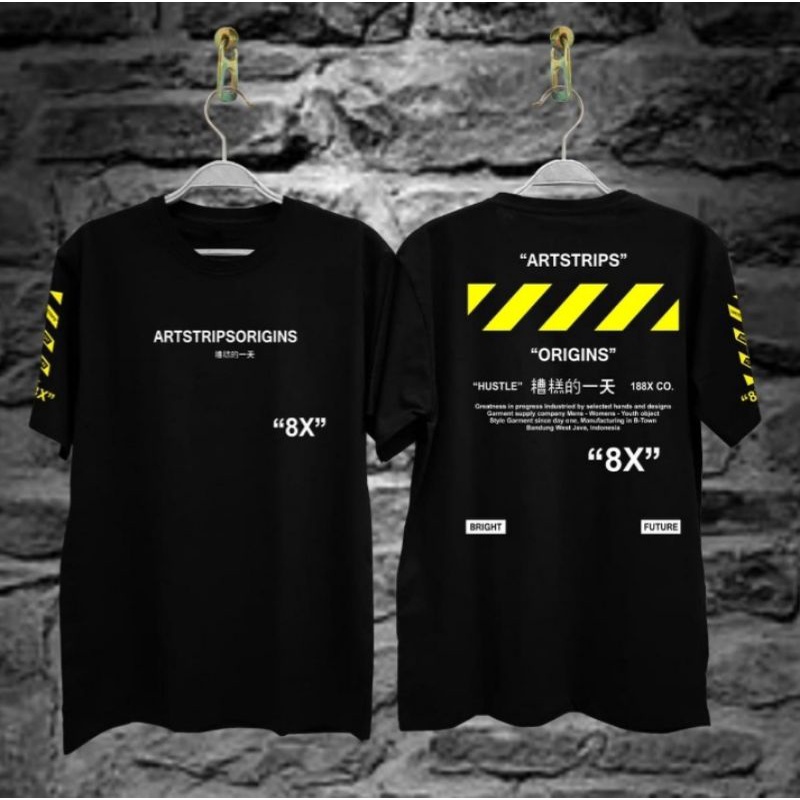 termurah T-shirt kaos Memphis Artstrips origins hustle distro bandung MJ 707 CLOTHING
