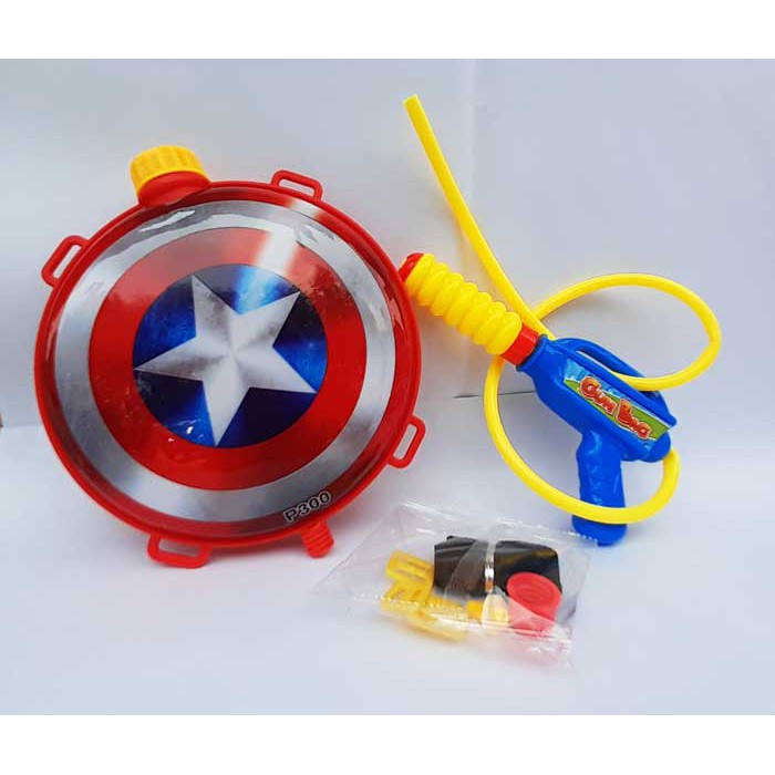 PISTOL AIR WATER GUN CAPTAIN AMERICA