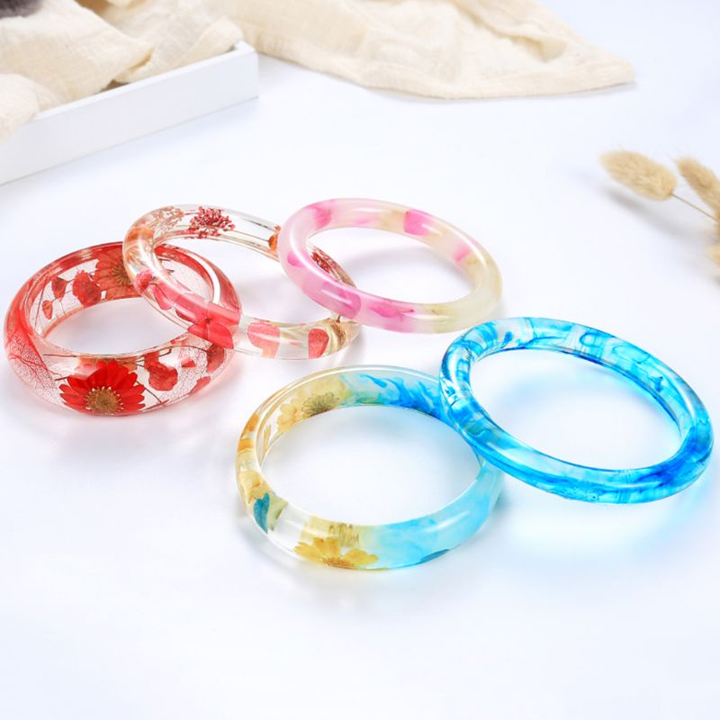 SIY  Silicone Crystal Epoxy Bracelet Hanging Ornaments Mold Pendant Casting Moulds