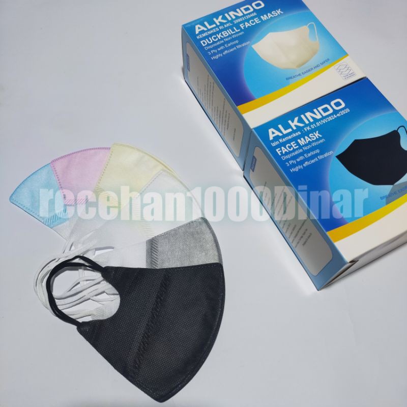 Masker Duckbill Alkindo Warna