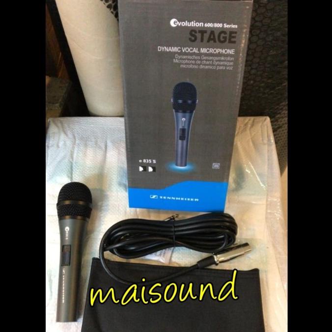 Mic Microphone Kabel Sennheiser Mik E835S E 835S E 835 S E835 S Switch Termurah
