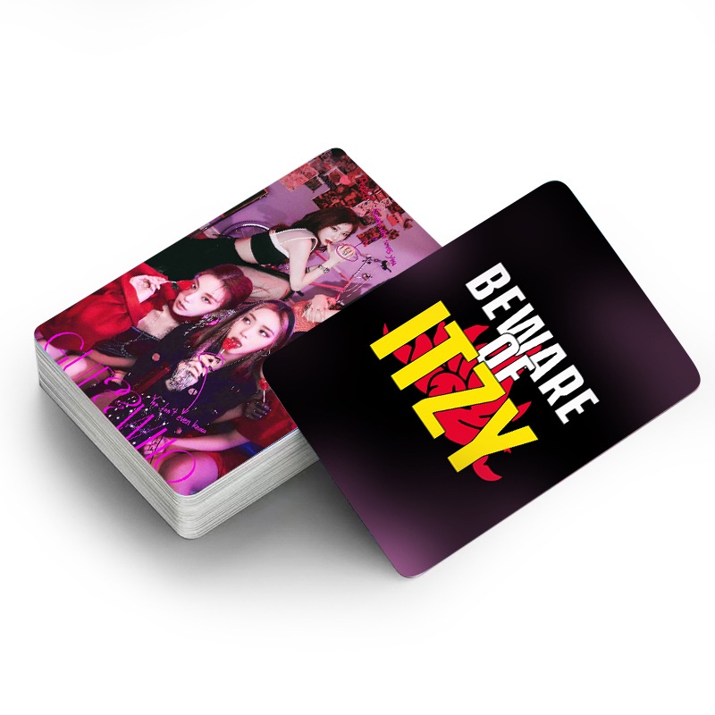 Itzy 30pcs Kartu Lomo Foto Album Beware of ITZY WHO