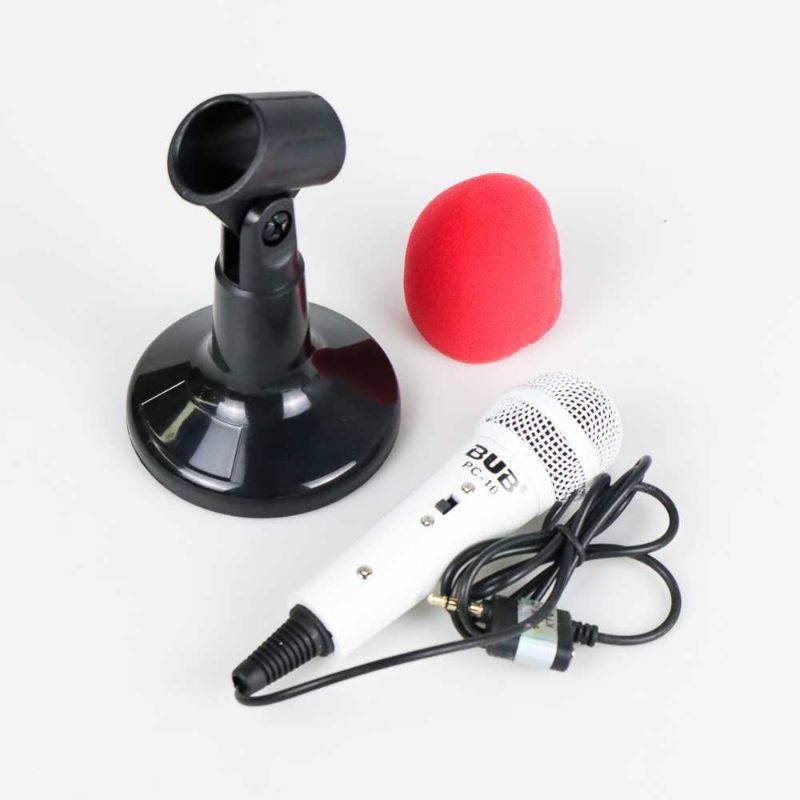 Microphone Condenser BUB 3.5mm 2input Smartphone PC-10