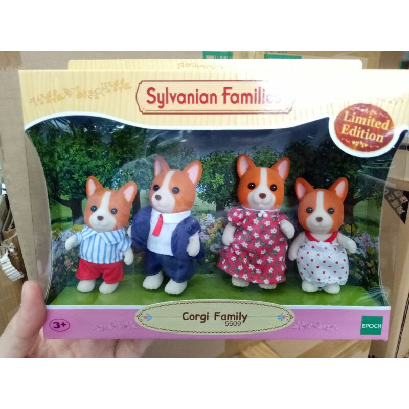 Sylvanian Corgi Family