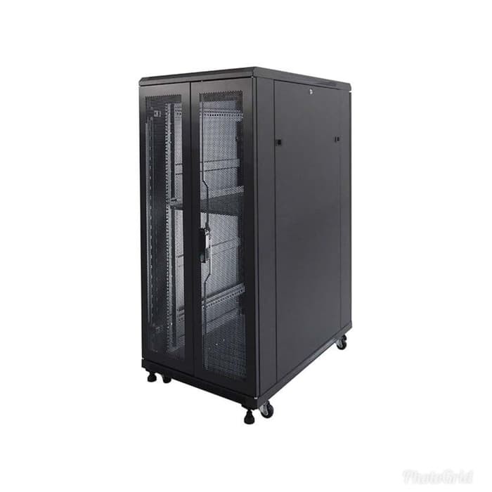 Indorack IR9027G Standing Close Rack 19&quot; 27U Glass Door Depth 900mm STANDING CLOSE RACK 27U GLASS