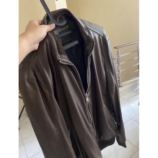 Jaket Kulit Zara Man Original size L