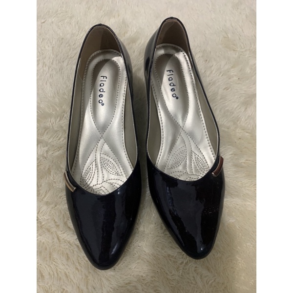 Preloved Fladeo Heels Pantofel Sepatu Kerja