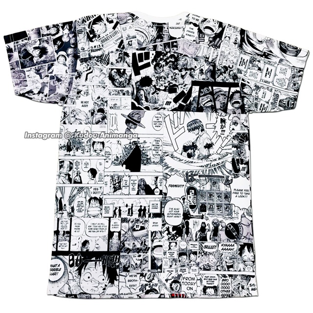 Tshirt Luffy Gear Snakeman Fullprint