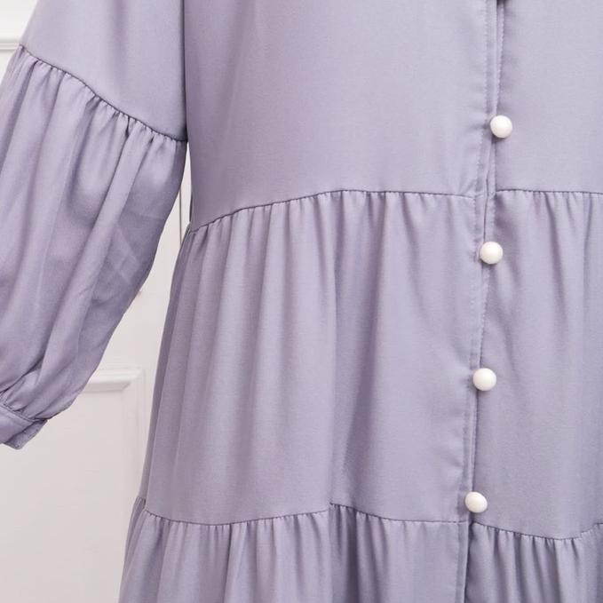 ♤ MIDI DRESS FULL KANCING OCHA MIDI DRESS BUSUI BUMIL GROSIR ECER MUSLIM ➳