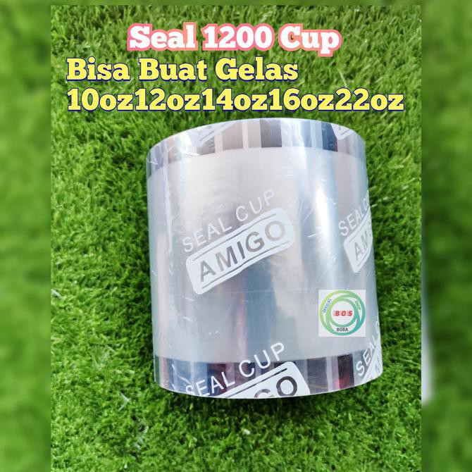 PENYIMPANAN MAKANAN SEAL CUP POLOS PLASTIK LID CUP AMIGO 1200 CUP DAPUR | TEMPAT BUMBU