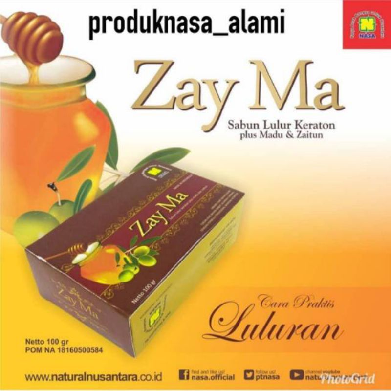 ZAY MA Sabun Lulur NASA/sabun kecantikan/pembersih pemutih badan