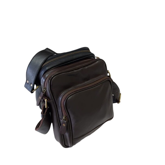 Tas selempang cowok Kulit