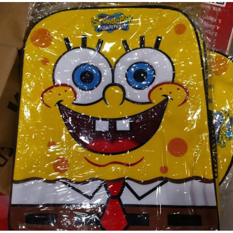 Tas Ransel Backpack - Spongebob SquarePants - KFC Chaki Kids Meal