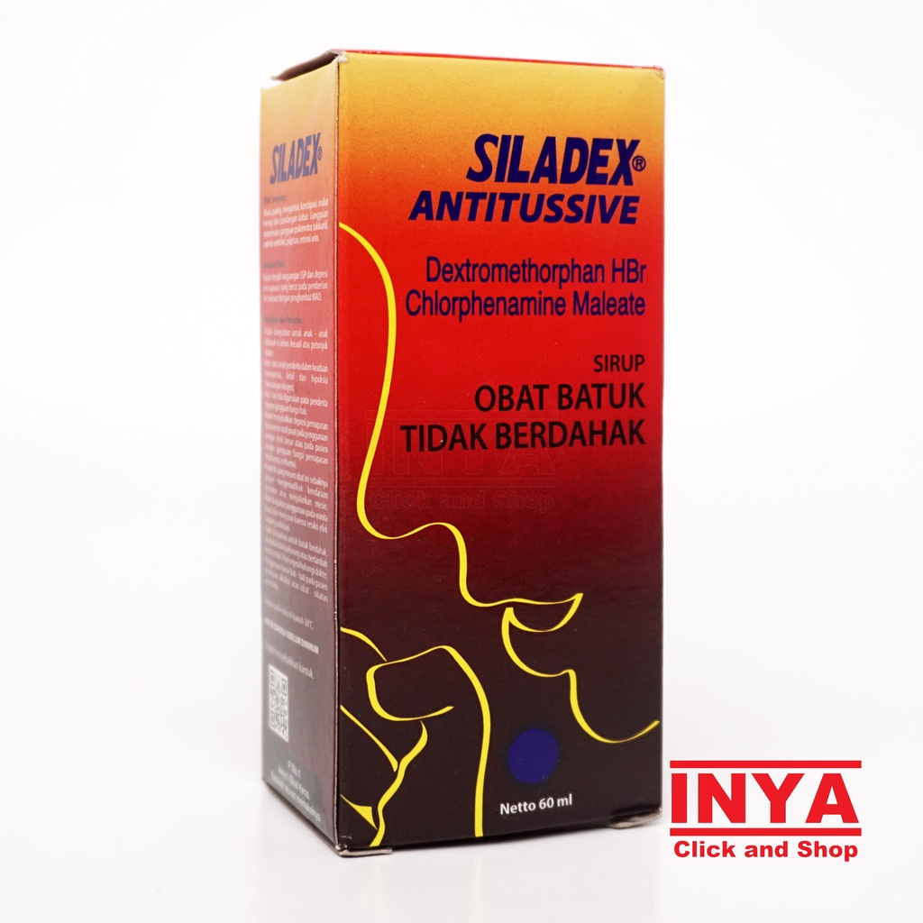 SILADEX ANTITUSSIVE SIRUP OBAT BATUK TIDAK BERDAHAK 60ml - Obat Batuk