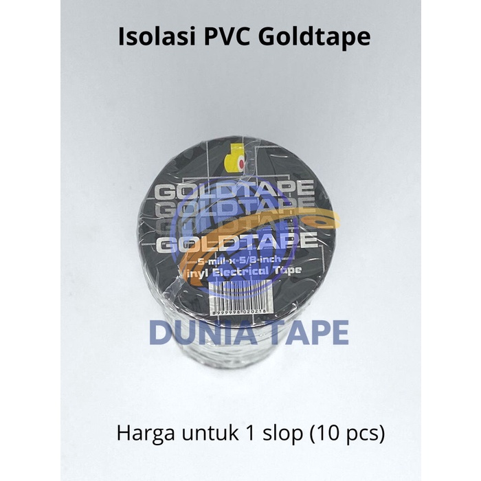 

perekat-pengikat- isolasi kabel gold tape hitam ( pvc goldtape) -pengikat-perekat.