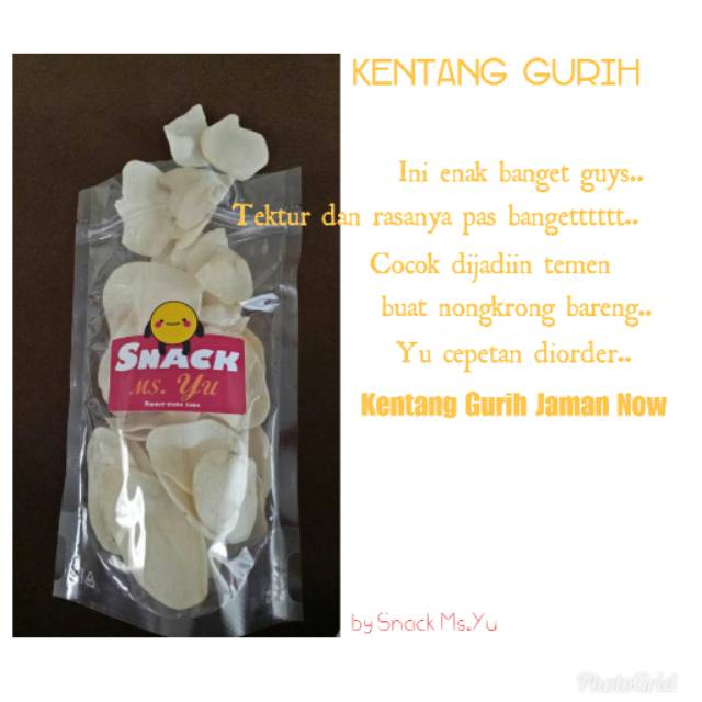 

Keripik kentang gurih