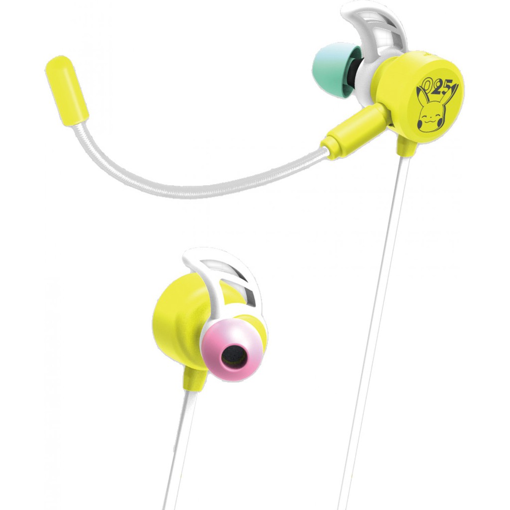 Switch Hori Gaming Headset In-Ear - Pikachu Pop