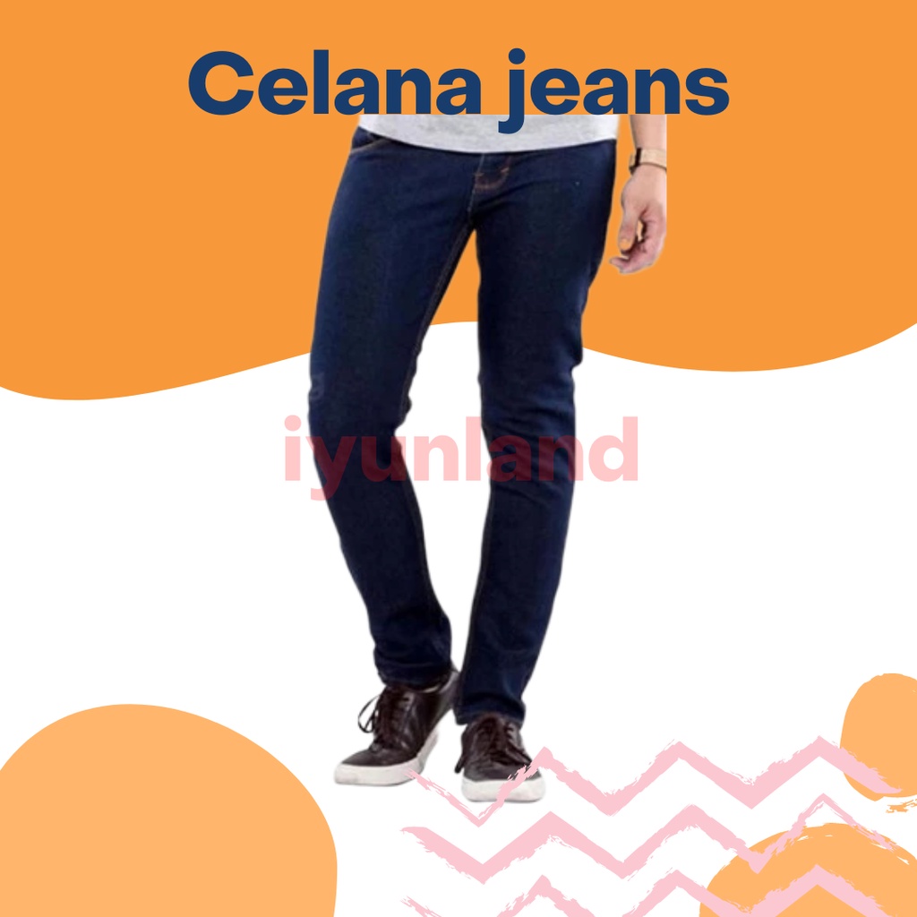 Jeans Pensil pria / celana panjang  skinny pria /  skiny laki / jeans pensil