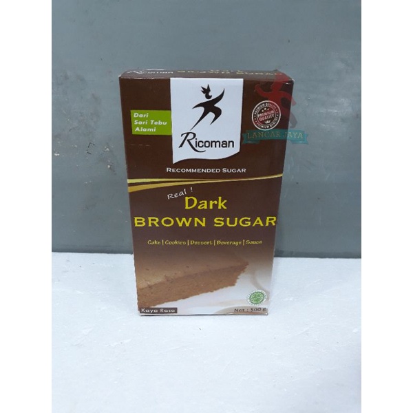 

Ricoman Dark Brown Sugar 500 gr