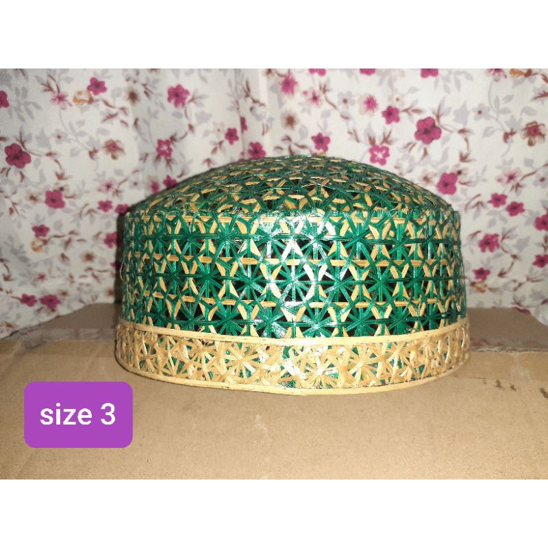 Peci bambu unik murah berkwalitas.