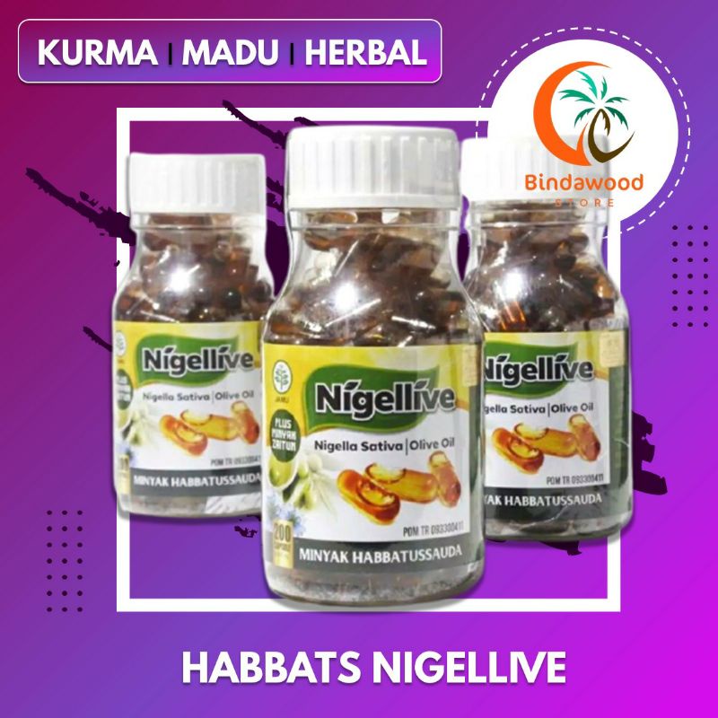 Minyak Habbatussauda Nigellive Oil 200 kps