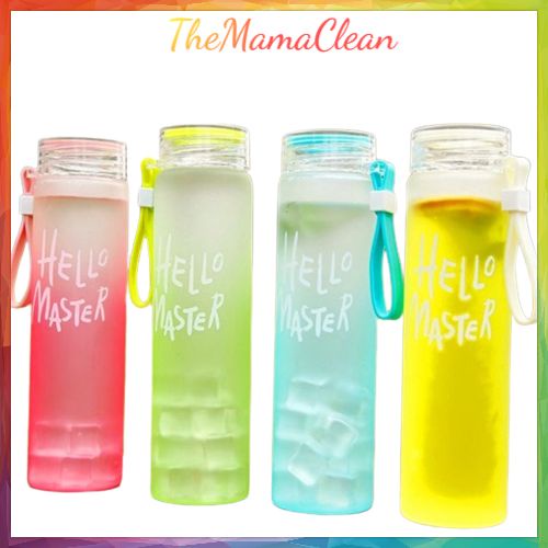 BOTOL MINUM KACA HELLO MASTER 450 ML