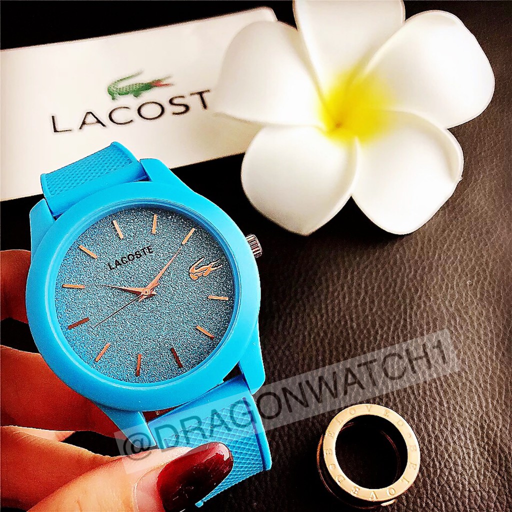 COD✅ Jam tangan wanita rubber jam karet plat Langit berbintang cerah watch import lacoste    S1153