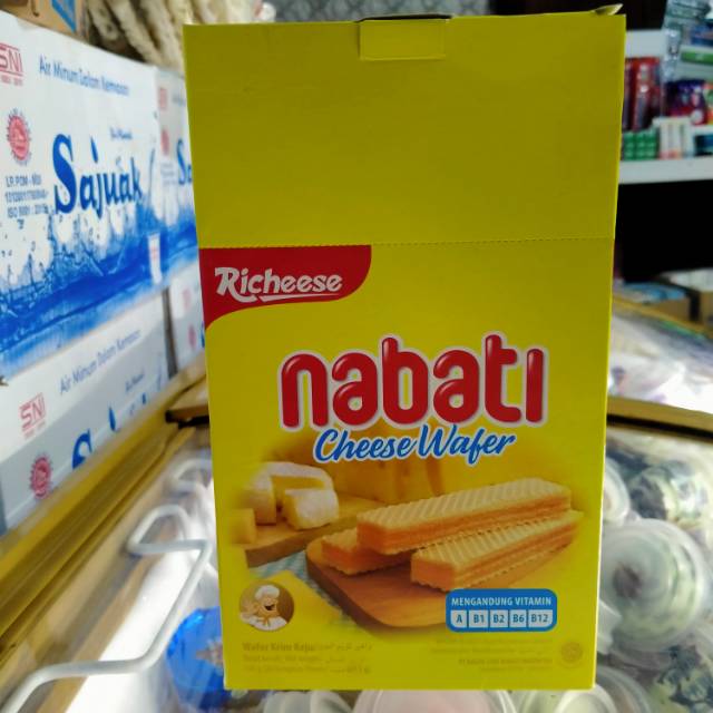 

Richeese nabati cheese wafer dan richoco nabati isi 20x8 gram