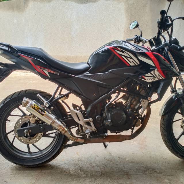 Knalpot RCB SLIP ON NEW CB150R DAN CBR FACELIFT