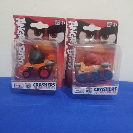 Terence's Tank & Bomb's Barrel  Racer Maisto Crashers Angry Birds