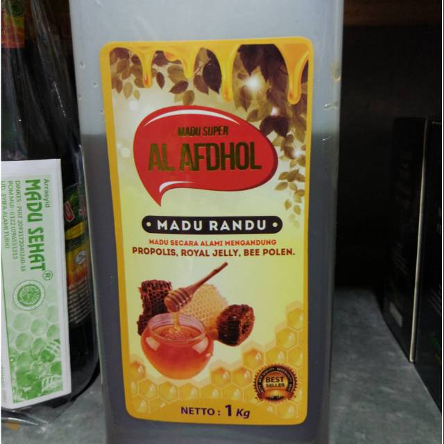 

Madu Randu Al Afdhol 1kg/ madu hutan manis/ madu murni/madu manis/ madu kesehatan madu asli