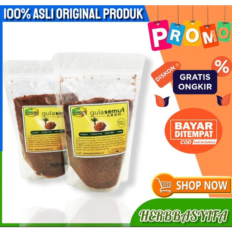 

Gula Aren Semut/gulasemut Aren Syifacare Kemasan Instan Asli Original