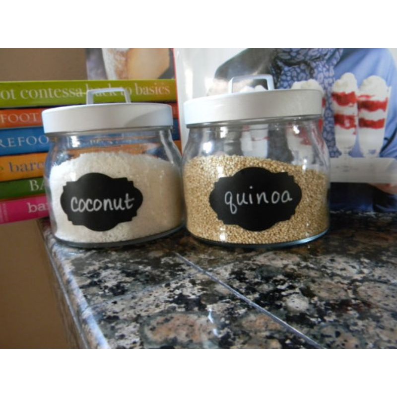 Kitchen Label Bisa Custom Stiker bumbu dapur