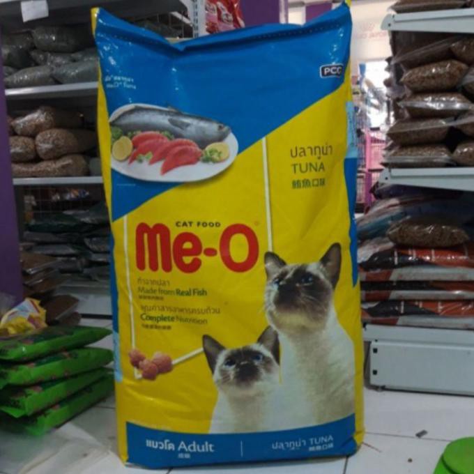 Buruan Serbu] Makanan Kucing Meo Tuna 20Kg 20 Kg Me-O Adult Kering Cat Dry Food Bolt