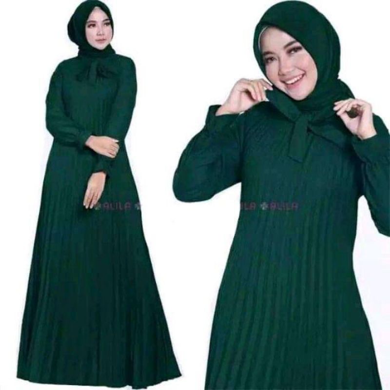 gamis plisket/gamis plisket premium/dress jumbo premium