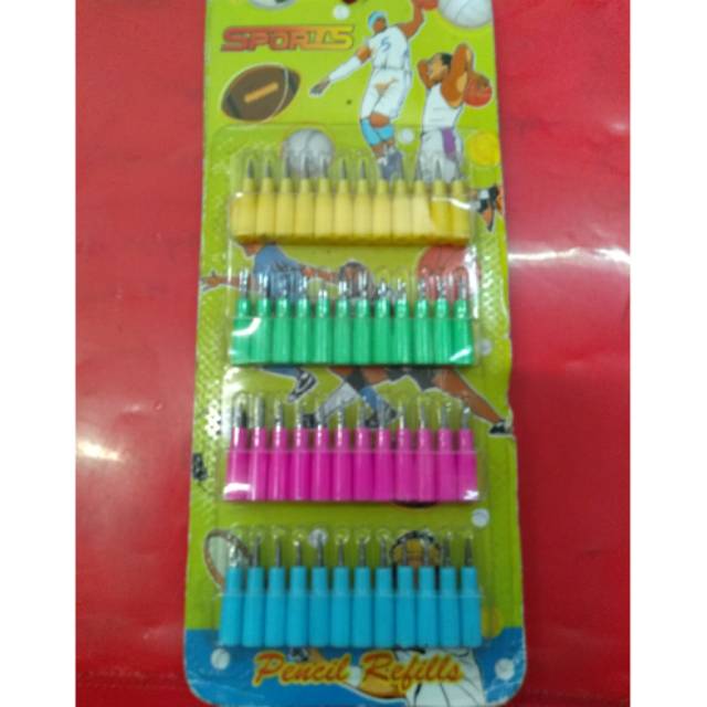 

Refill isi pencil pasang cabut atau pencil susun