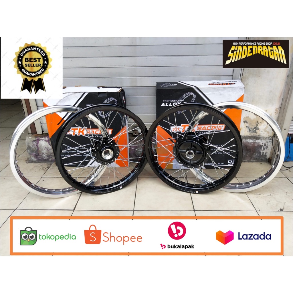velg tk ring 18 160 185 215 tromol set original rx king