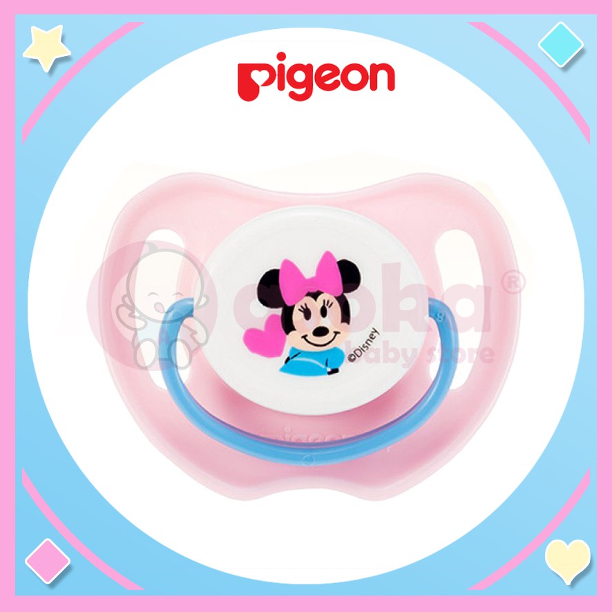 Pigeon Silicone Pacifier Minnie Size S | Dot Bayi ASOKA