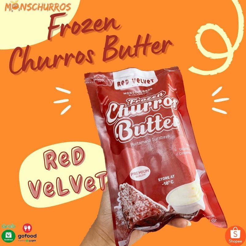 

Red Velvet Churros Frozen by Monschurros