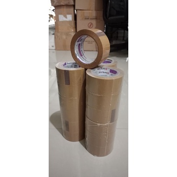 

Lakban coklat/bening
