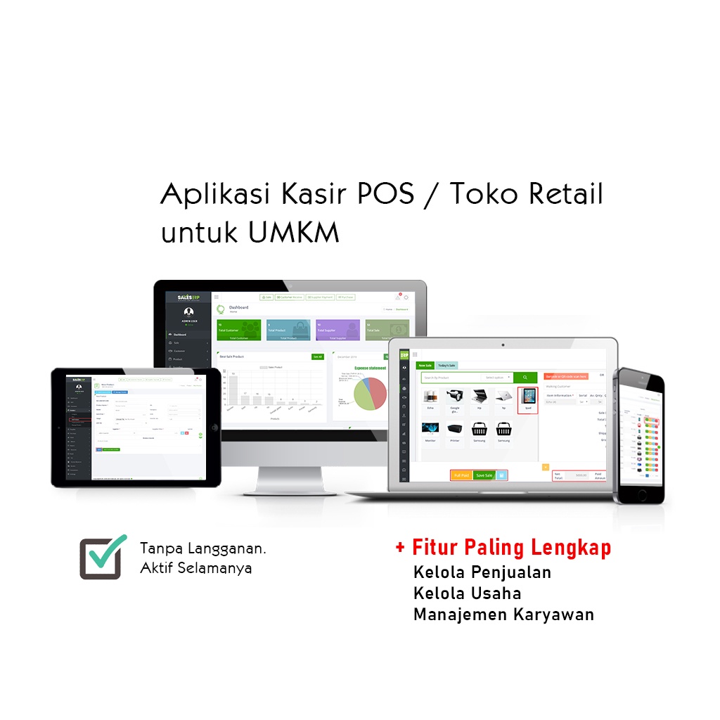 Jual Aplikasi Manajemen Usaha Dan Penjualan UMKM Fitur Lengkap | Shopee ...