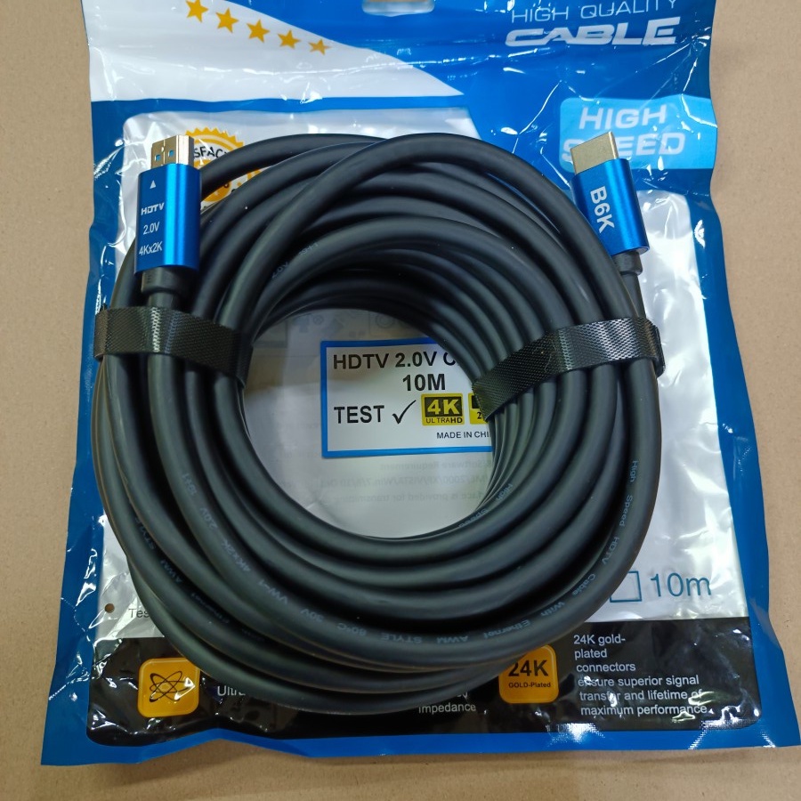 kabel hdmi 10meter v2.0 full hd