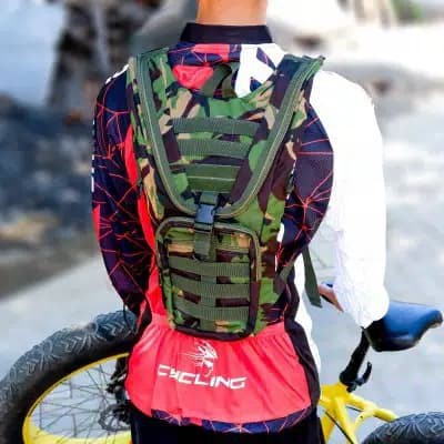 BLACKPINKMILITARY   tas ransel gowes sepeda army militer loreng tni polri