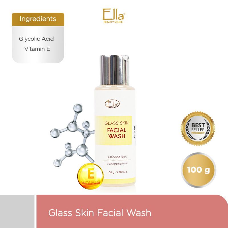 Ella Glass skin facial wash