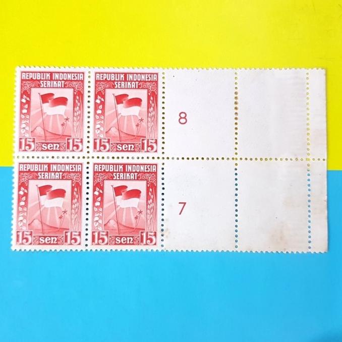 

Sale!!! Perangko/Prangko Indonesia. 1950. Bendera Merah Putih. Blok-4 - Paling Dicari