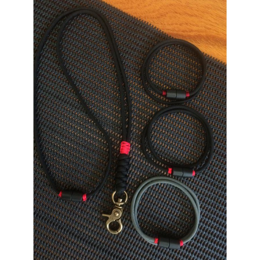 

BISA COD Paket Lanyard Id Card + 2 Gelang Paracord MURAH Kode 1123