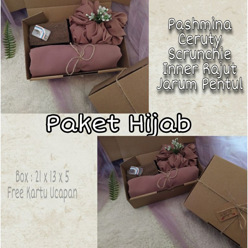 

Hampers Hijab Pashmina