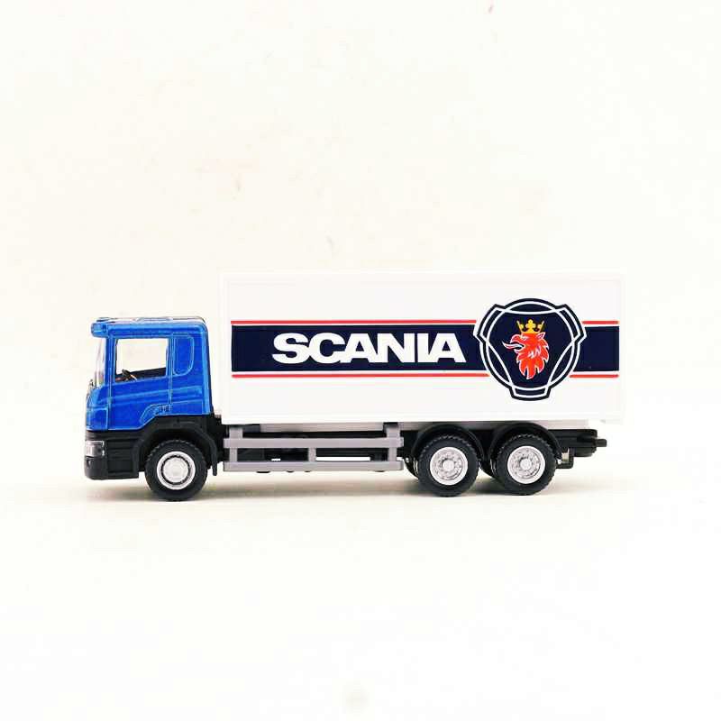 Diecast Miniatur Truk Scania Box Truck Skala 1:64 Harga Murah