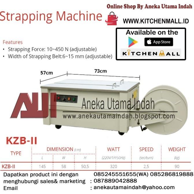 

Mesin Ikat Kardus Strapping Mesin Getra Kzb-Ii