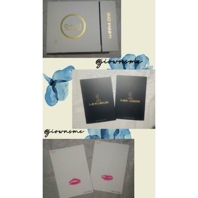 WANNA ONE I PROMISE YOU IPU MD Box Lipcards